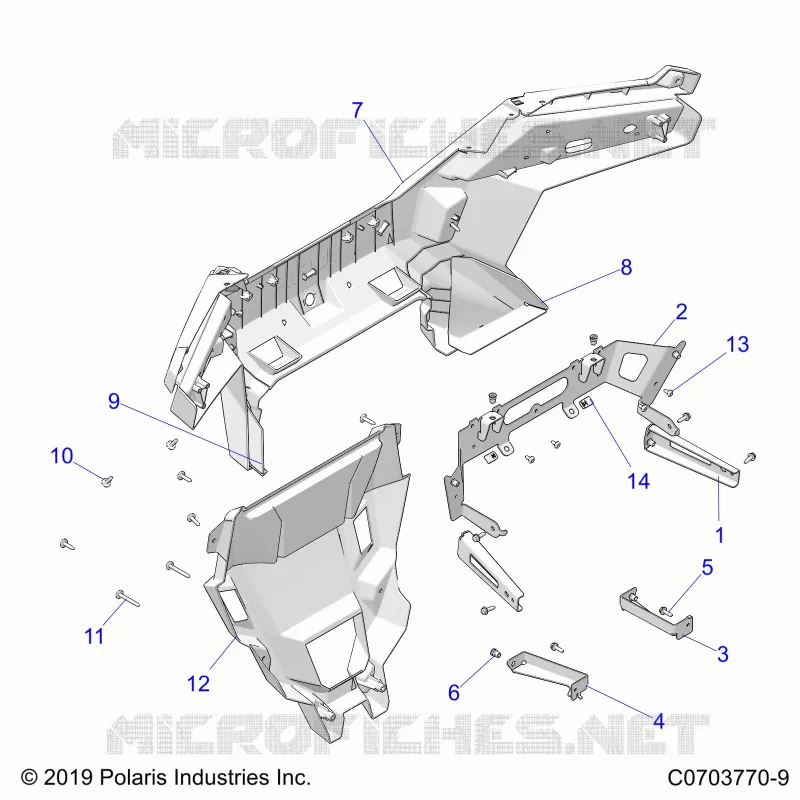CARROSSERIE ARRIERE BUMPER