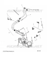 SYSTÃˆME D'ALIMENTATION, RAIL, LINES AND THROTTLE BODY