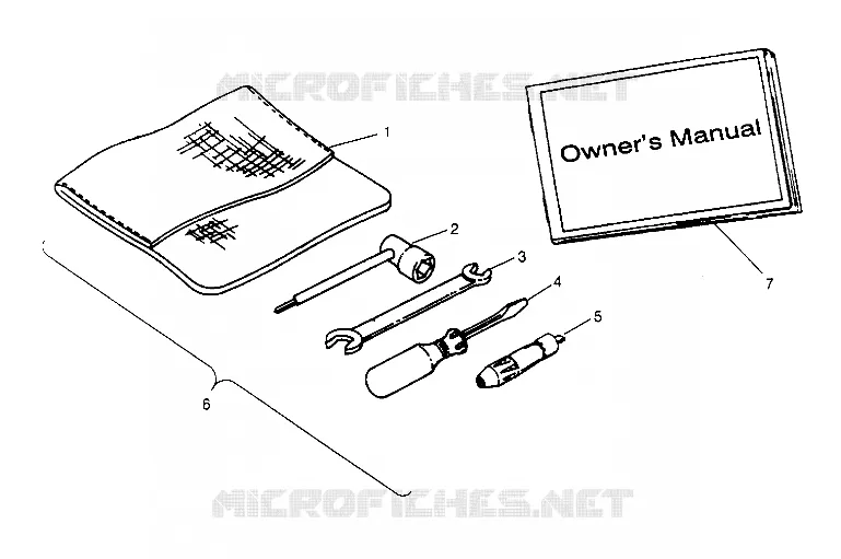 OUTILS 4x4 300 W958130 (4930183018C011)