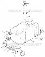 CARBURANT TANK SLTX B974590 and INTL. SLTX I974590 (4941214121A009)