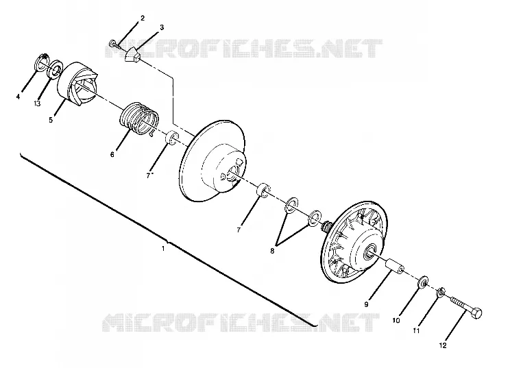 EMBRAYAGE DE TRANSMISSION ASSEMBLY (4917741774031A)