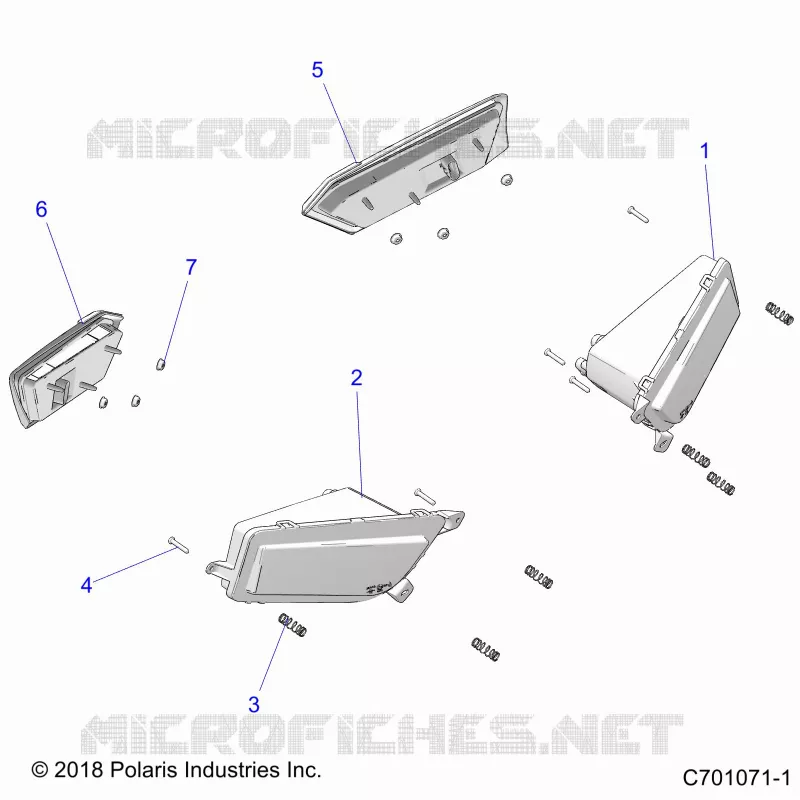 ELECTRICITE, HEADLIGHTS AND TAILLIGHTS