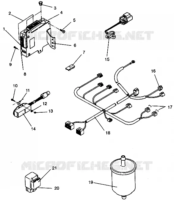 PIECES EFI CLASSIC TOURING 0942875 (4924962496050A)