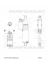SUSPENSION, AMORTISSEUR AVANT TRACK (CLEAR)
