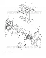 MOTEUR, CARTERS REFROIDISSEMENT ET LANCEUR