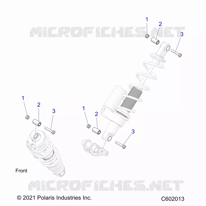 SUSPENSION, SUPPORT AMORTISSEUR , REAR SUSP.