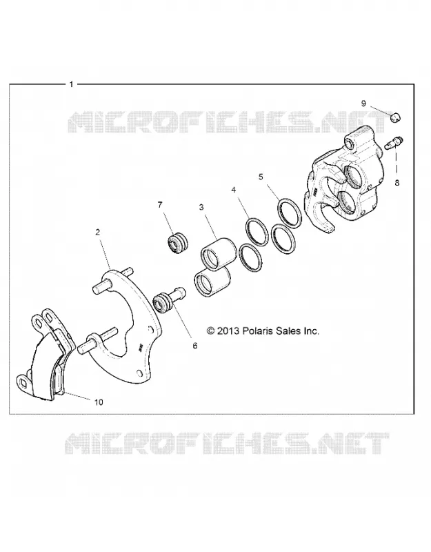 BRAKES, ETRIER DE FREIN ARRIERE