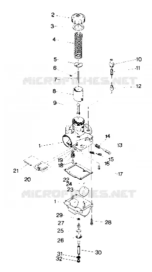 CARBURATEUR TRAIL AND 400 (4912701270057A)