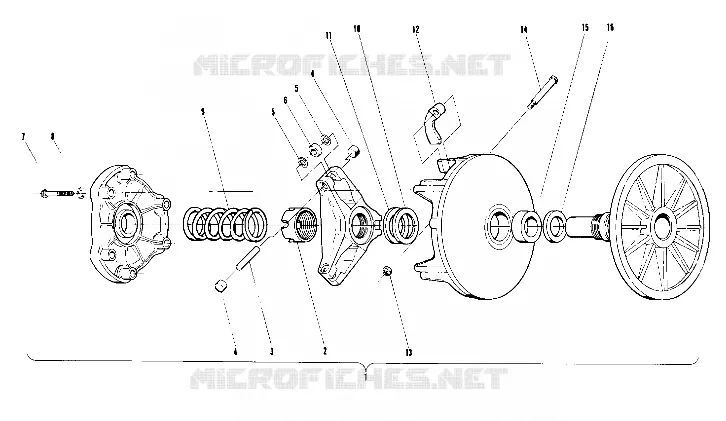 EMBRAYAGE DE TRANSMISSION (4910961096008A)
