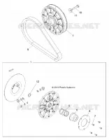 SYSTÃˆME DE TRANSMISSION, SECONDARY CLUTCH