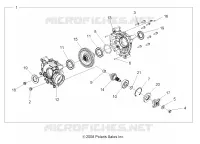 SYSTÈME DE TRANSMISSION, PONT ARRIERE INTERNALS