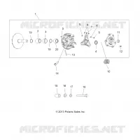 SYSTEME DE TRANSMISSION, PRIMARY CLUTCH