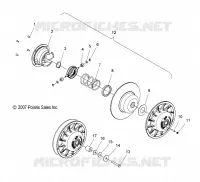 SYSTÈME DE TRANSMISSION, SECONDARY CLUTCH