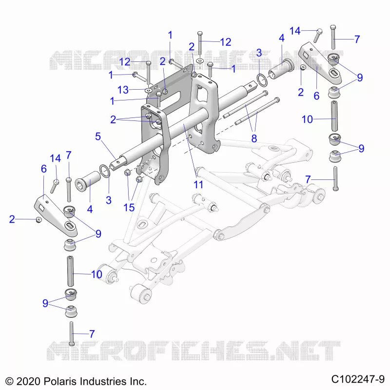 SUSPENSION, BARRE DE TORSION
