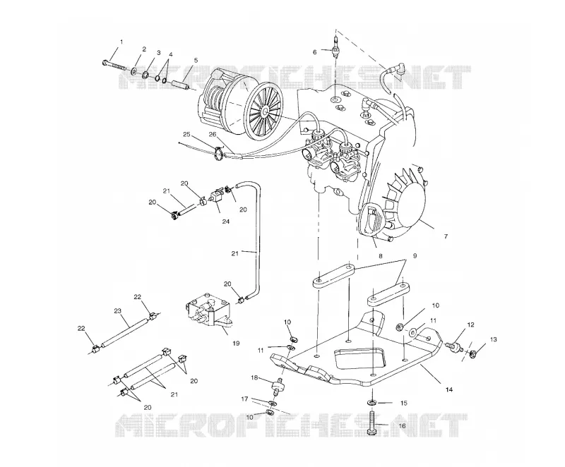 SUPPORT MOTEUR