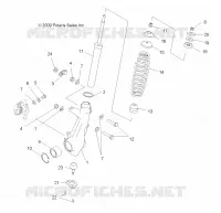 SUSPENSION, JAMBE DE FORCE AVANT