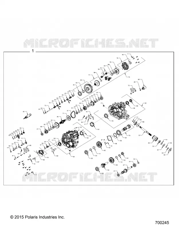 DRIVE TRAIN, PONT PRINCIPAL