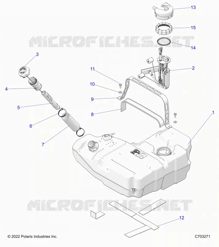SYSTÃˆME D'ALIMENTATION, FUEL TANK