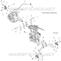 ENGINE, ENGINE AND SUPPORT TRANSMISSION