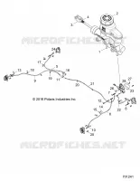 DURITES DE FREIN AND MASTER CYLINDER