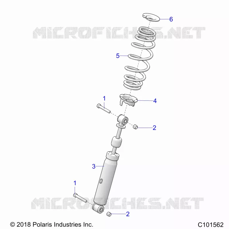SUSPENSION ARRIERE SHOCKS