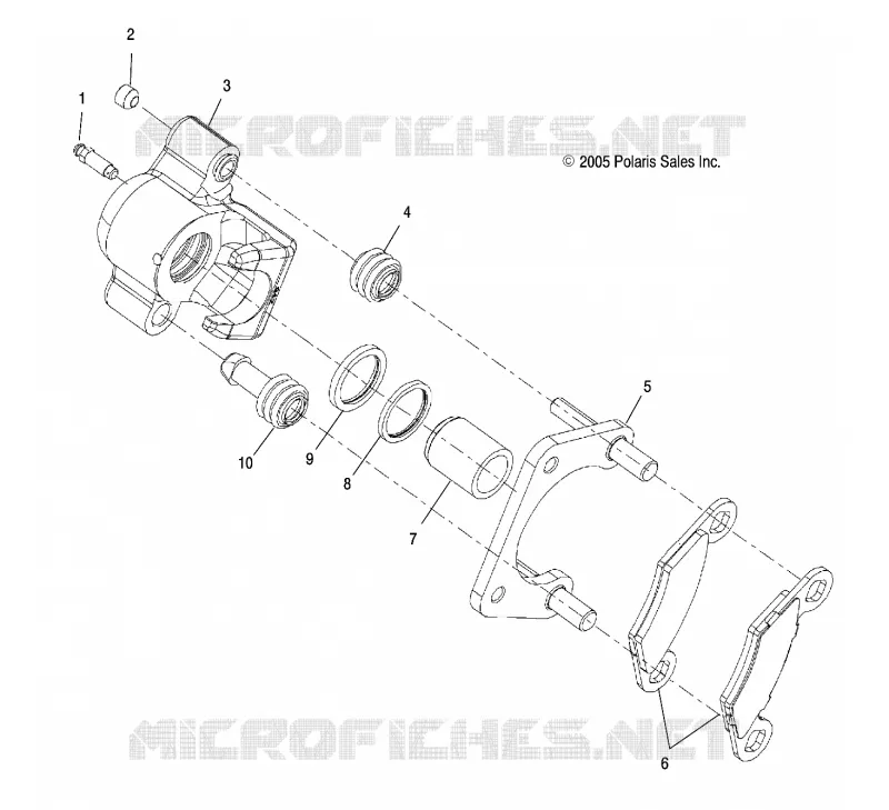 FREIN ARRIERE CALIPER