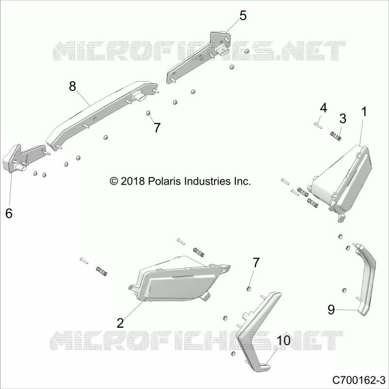 ELECTRICITE, HEADLIGHTS AND TAILLIGHTS