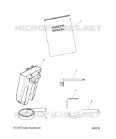 REFERENCES, MANUEL DU PROPRIETAIRE, BELT HOLDER, TOOLS