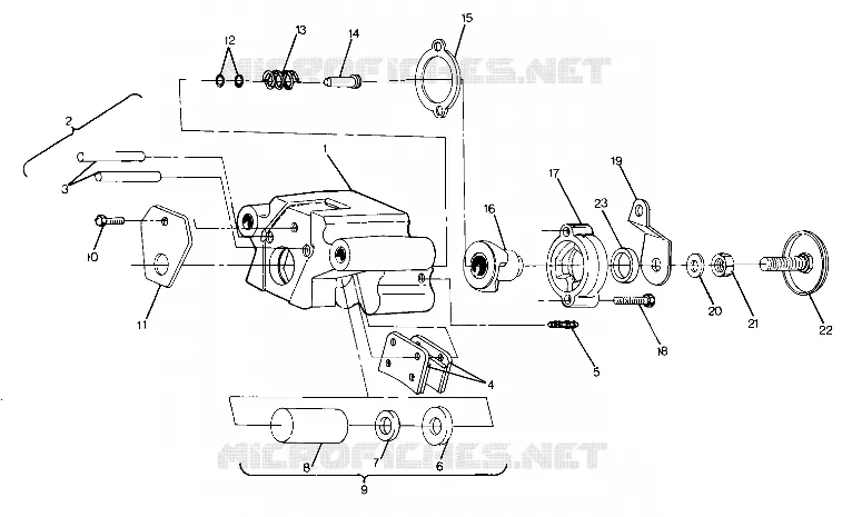 FREIN ARRIERE ASSEMBLY (4917711771030A)