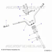 STEERING, GUIDON AND CLAMPS