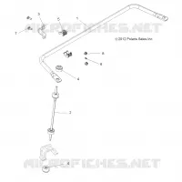 BARRE DE TORSION, REAR