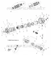 SYSTÈME DE TRANSMISSION, FRONT PONT INTERNALS