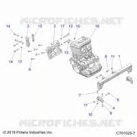 MOTEUR, MOUNTING & LONG BLOCK