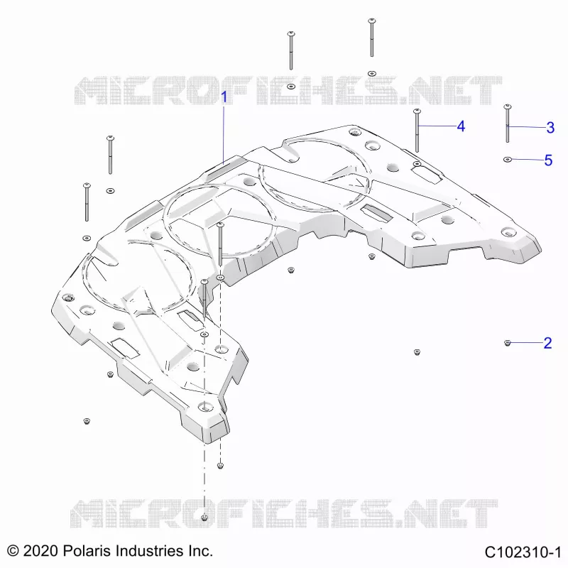 CARROSSERIE ARRIERE RACK