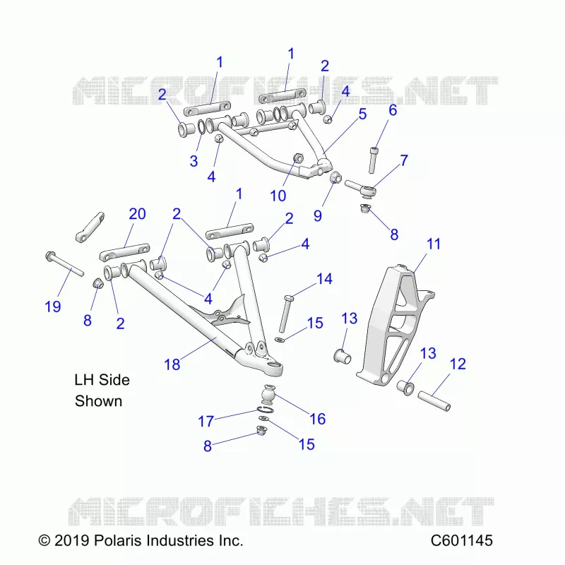 TRIANGLES SUSPENSIONS AVANT 