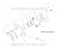 FREIN AVANT CALIPER, EURO (FROM 11/6/15)