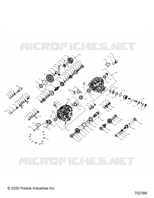 SYSTÃˆME DE TRANSMISSION, MAIN GEARCASE INTERNALS