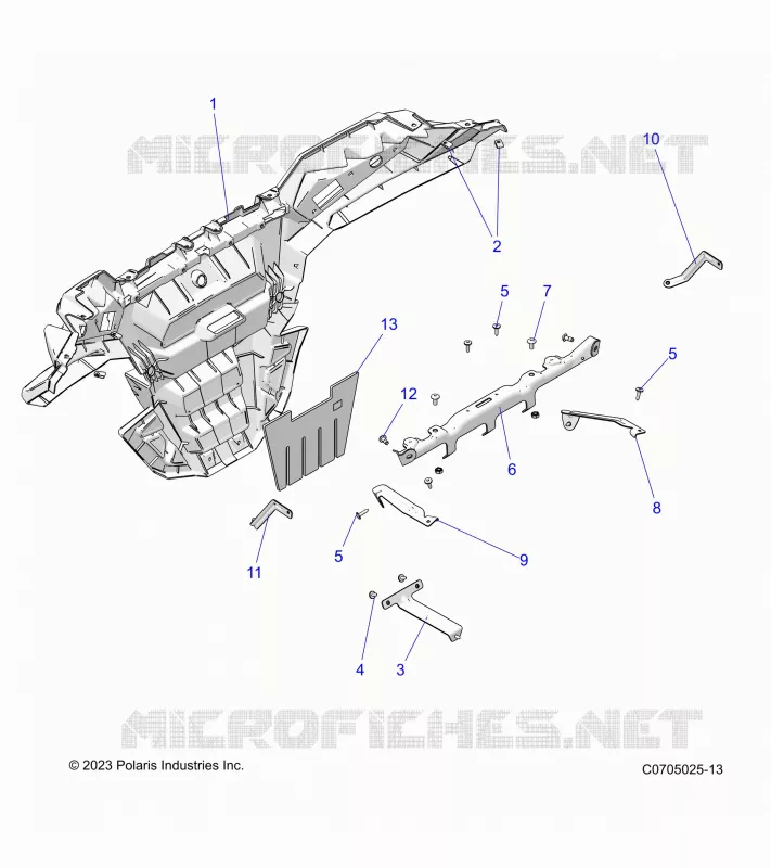 CARROSSERIE ARRIERE BUMPER