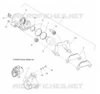 FREINS, MID CALIPERS