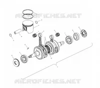 PISTON ET VILEBREQUIN (500)