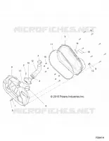 DRIVE TRAIN, COUVERCLE D'EMBRAYAGE AND DUCTING