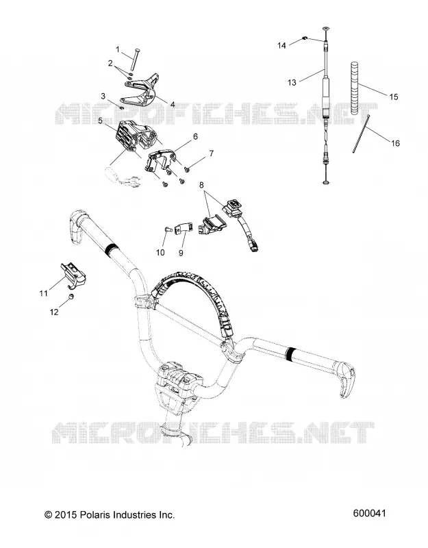 ENGINE, ACCELERATEUR CONTROL ASM.