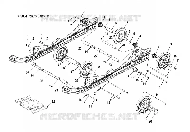 SUSPENSION ARRIERE (M-10)