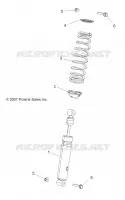 SUSPENSION, AMORTISSEUR, FRONT