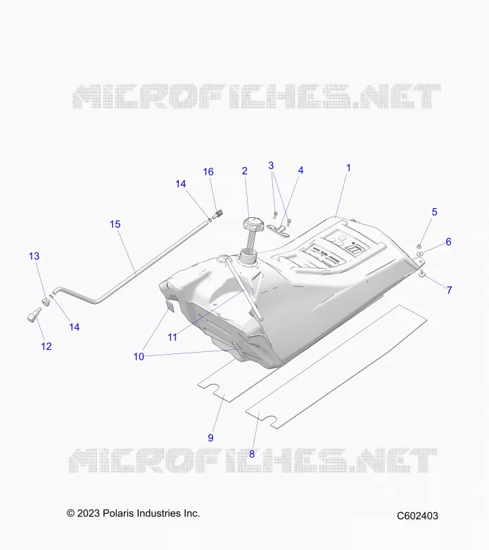 SYSTÃˆME D'ALIMENTATION, FUEL TANK ASM.