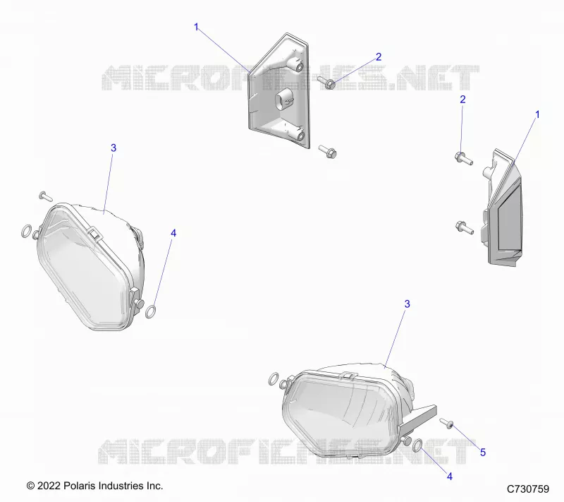 ELECTRICITE, HEADLIGHTS, TAILLIGHTS AND BULBS