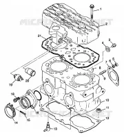 CYLINDRE WIDETRAK LX 0982065 AND EUROPEAN WIDETRAK LX E982065 (4943884388C009)