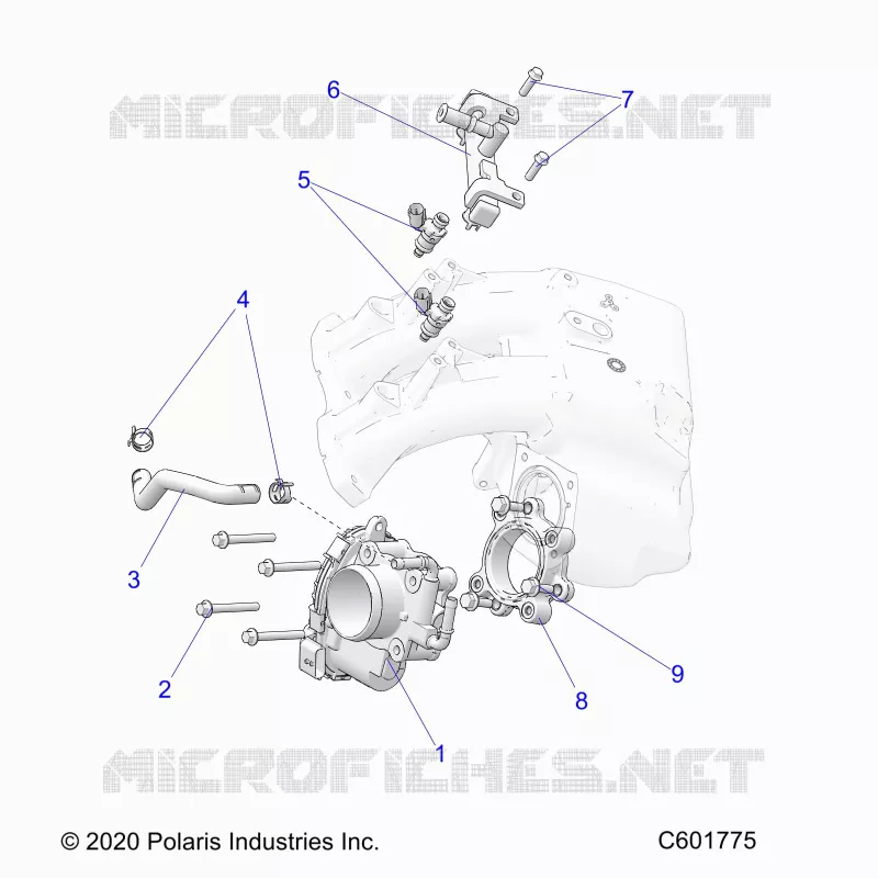 SYSTÃˆME D'ALIMENTATION, THROTTLE BODY/FUEL RAIL