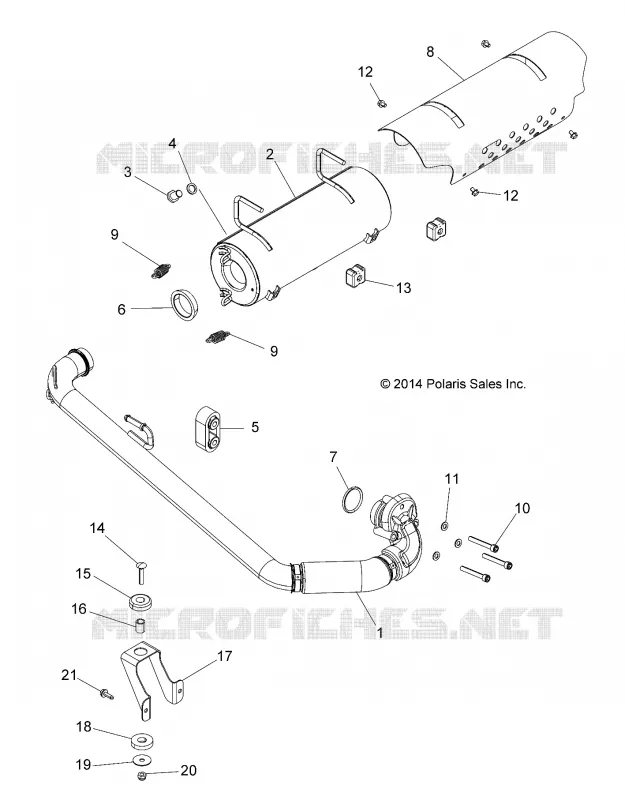 ENGINE, ECHAPPEMENT