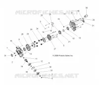 SYSTÈME DE TRANSMISSION ARRIERE DIFFERENTIAL INTERNALS